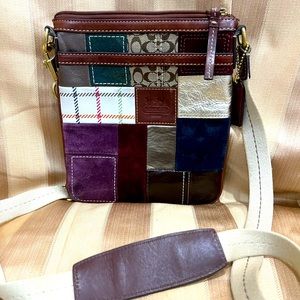 Coach Patchwork Vintage Crossbody Bag